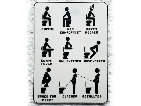Funny Toilet sign