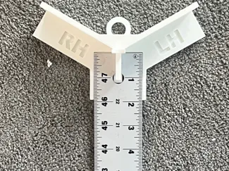 Golf Club measurment jig
