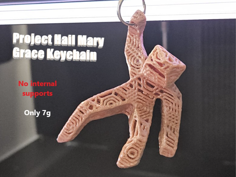 Project Hail Mary - Grace Keychain