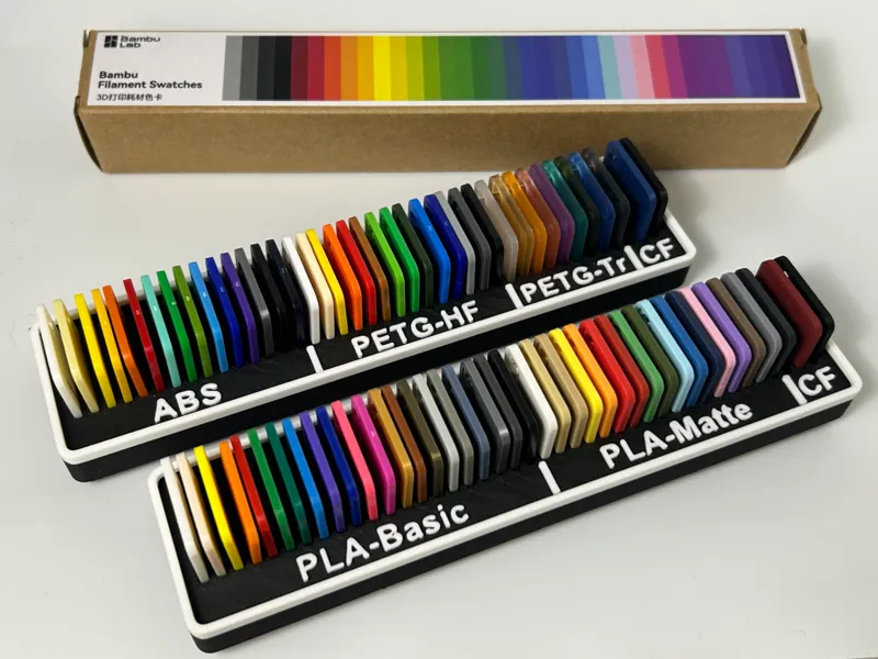 Filament Farben Organizer Gridfinity
