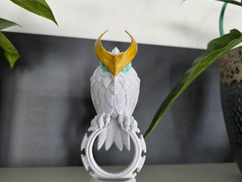 World of Warcraft inspirierte Wächterinnenstatue