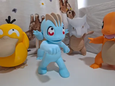 #0066 Machop´ HQ - 20cm Multiparts