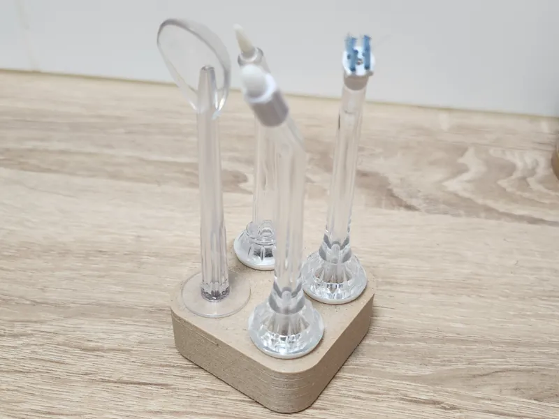 Tips stand for smilesonic oral teeth irrigator