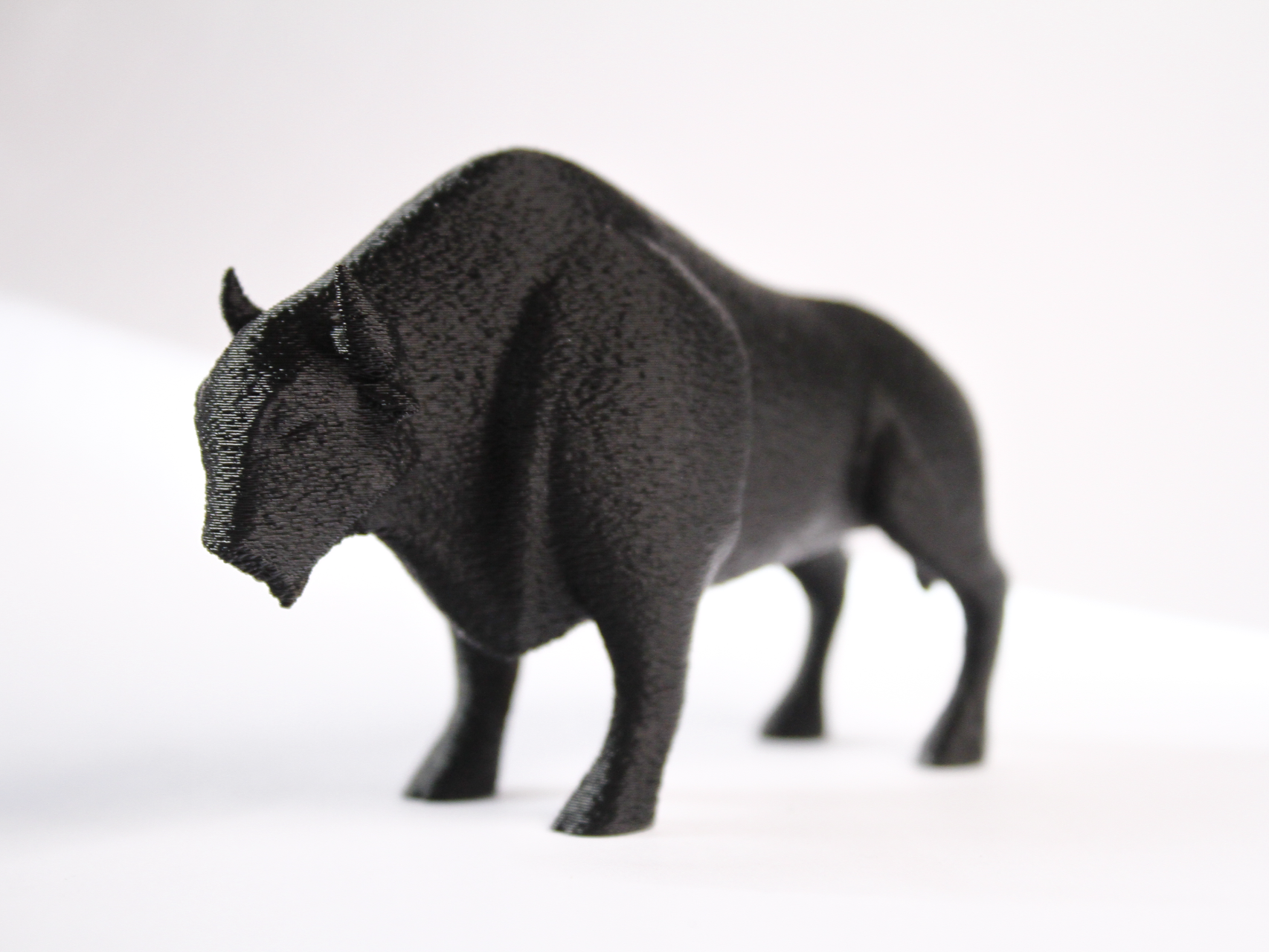 Bison sculpture