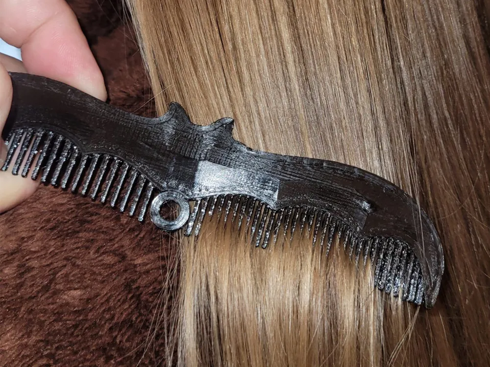 Bat Hair Comb - Free 3D Print Model - MakerWorld