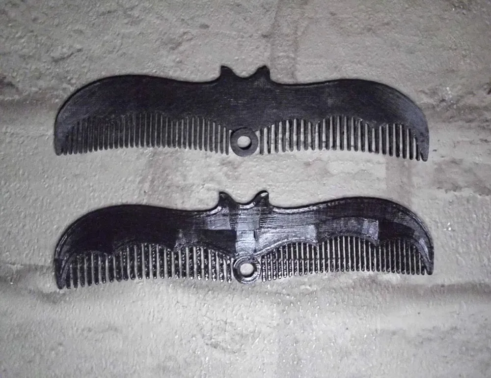 Bat Hair Comb - Free 3D Print Model - MakerWorld