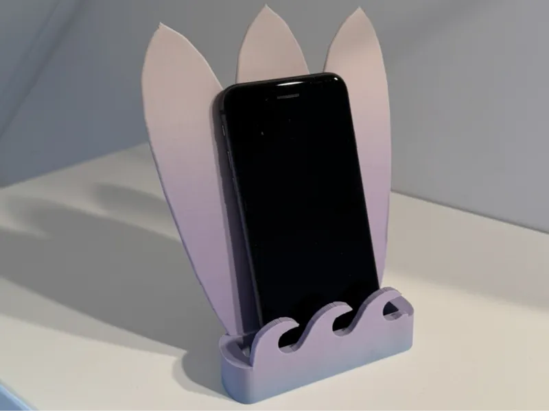 Surfboard phone stand (Fits iPhone 15 Max Pro)