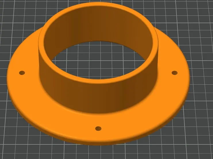 4 Inch Exhaust hose flange port