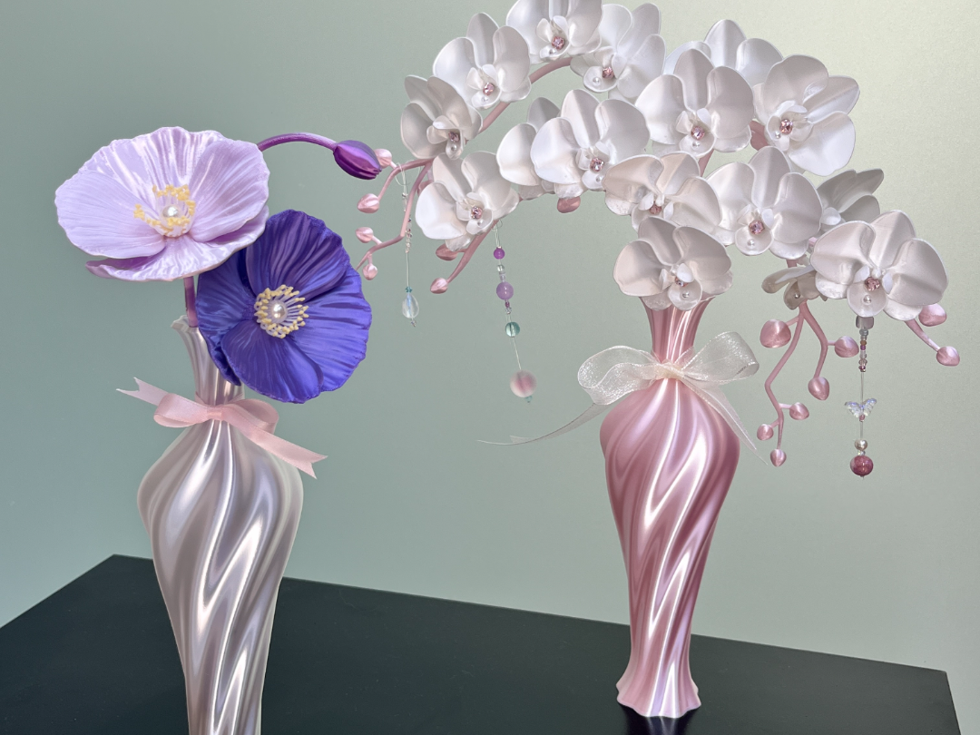花瓶「桃薰」