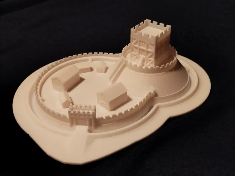Early Norman Motte and Bailey Castle