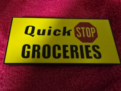 Quick Stop Sign Lightbox