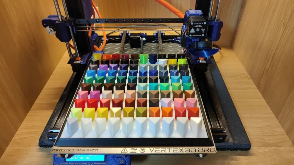 Filament Sample Color Swatch - Free 3D Print Model - MakerWorld