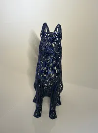 Sculpture filaire berger allemand — photo 4