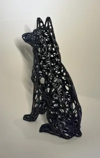 Sculpture filaire berger allemand — photo 7