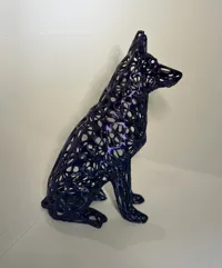 Sculpture filaire berger allemand — photo 10