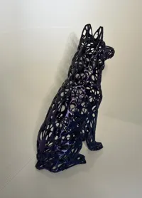 Sculpture filaire berger allemand — photo 9