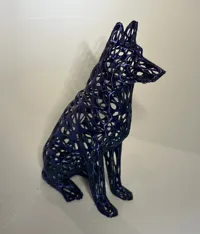 Sculpture filaire berger allemand — photo 1