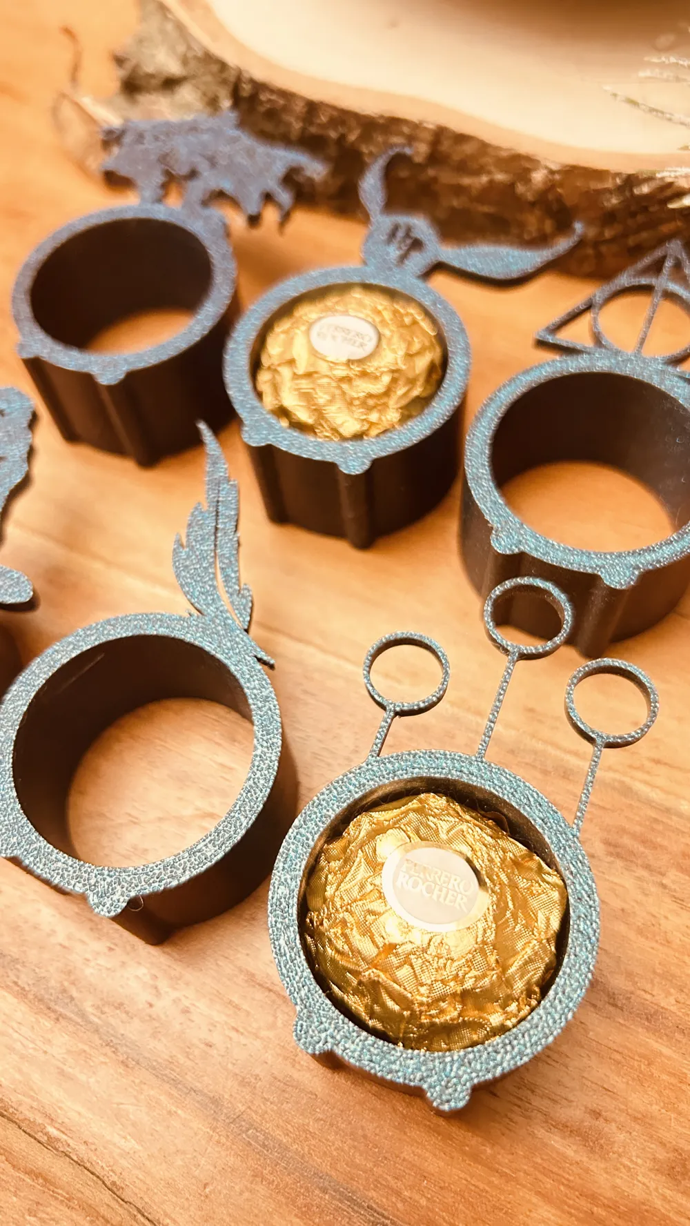 Conception spéciale Harry Potter et Ferrero Rocher ornements Figurine décorative à collectionner