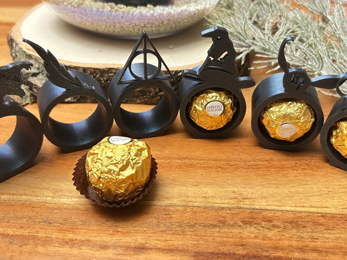 Special Design Harry Potter and Ferrero Rocher Ornaments Decorative Figurine Collectible