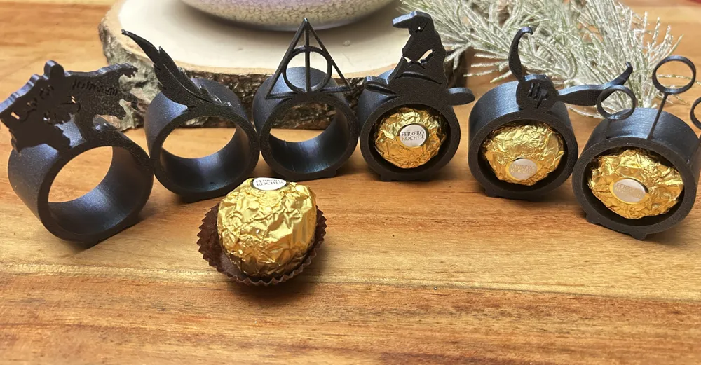 Conception spéciale Harry Potter et Ferrero Rocher ornements Figurine décorative à collectionner