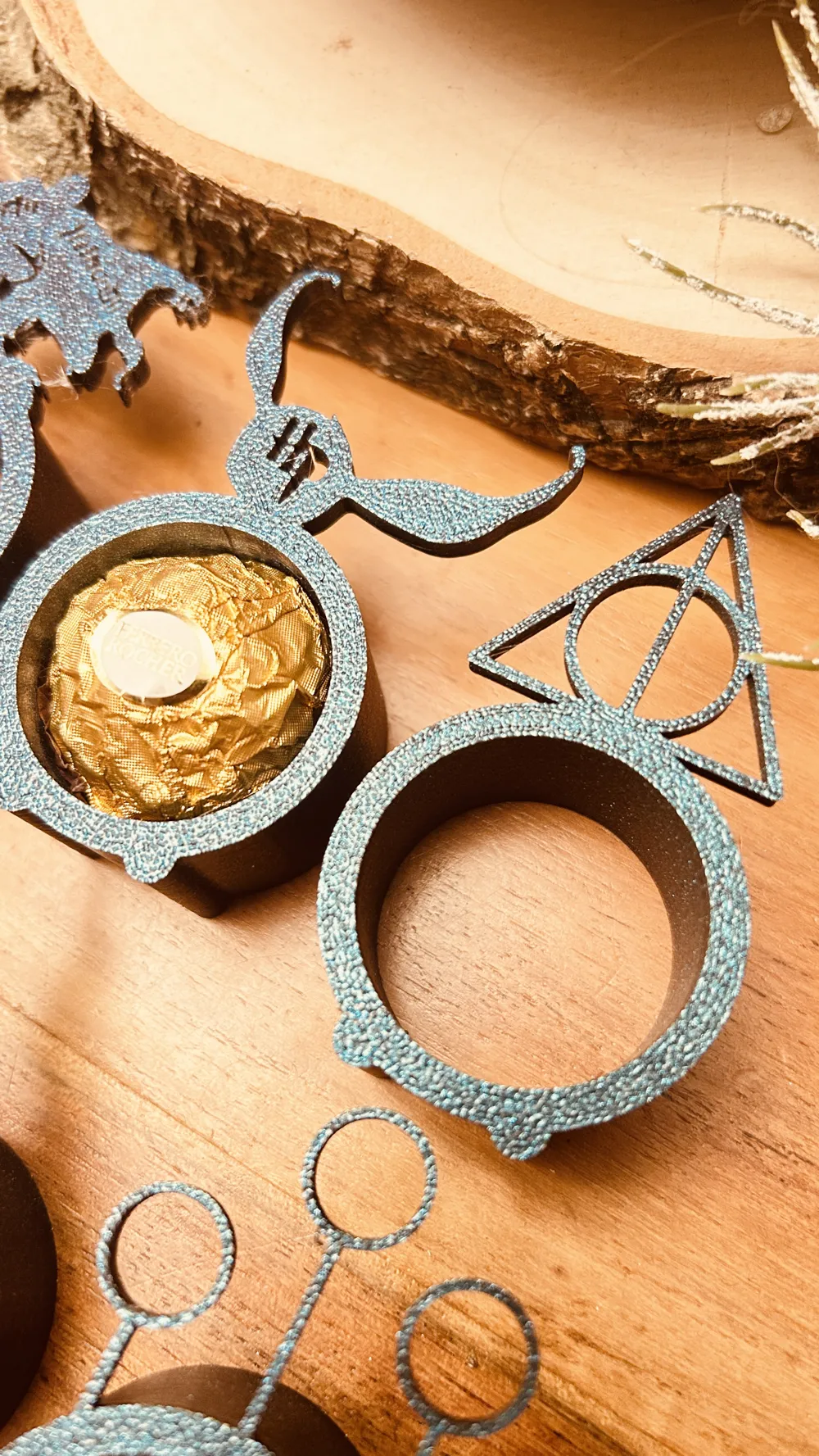 Conception spéciale Harry Potter et Ferrero Rocher ornements Figurine décorative à collectionner