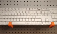Support clavier pour panneau perforé — photo 1
