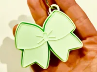 Porte-clés fidget nœud cheerleader à clic — photo 1