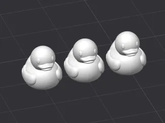 Baby rubber ducks