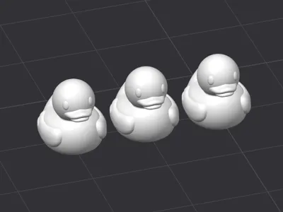 Baby rubber ducks