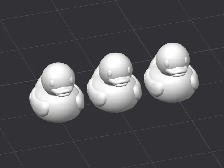 Baby rubber ducks