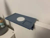 Étagère tête de lit IKEA Malm avec chargeur MagSafe — photo 1