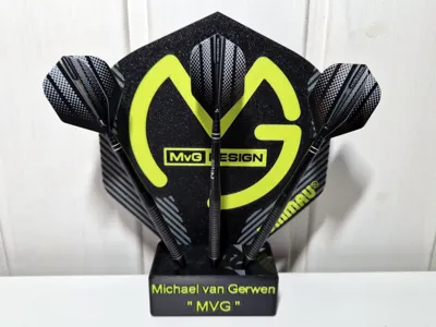 Darts Holder / Holder "Michael van Gerwen - MVG"