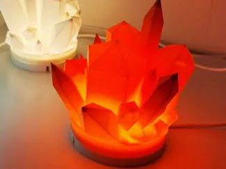 crystal lamp