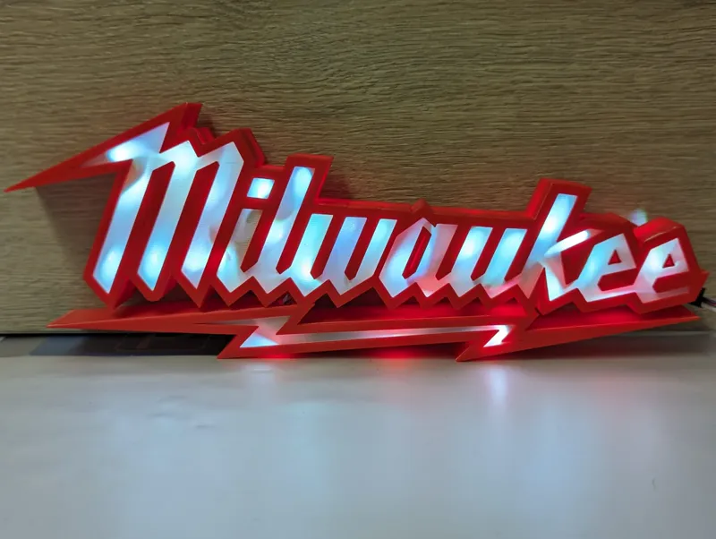 Milwaukee LED SIGN