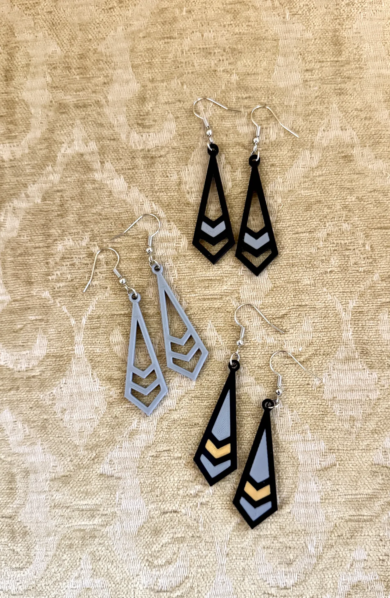 Western Chevron Arrow Earrings view 2