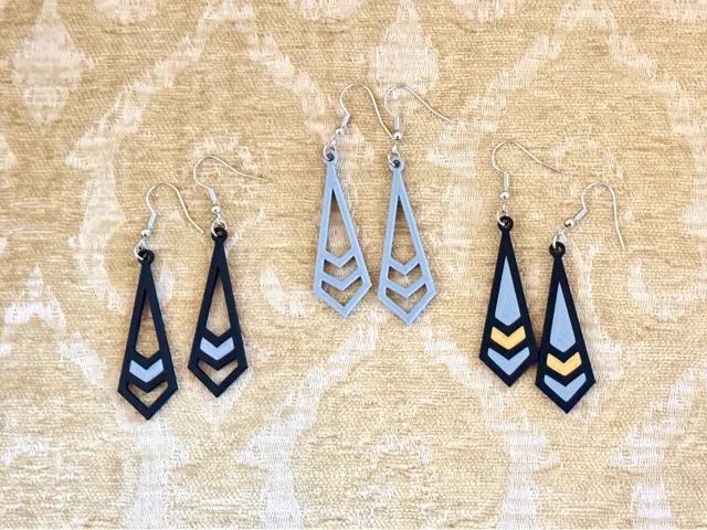 Western Chevron Arrow Earrings