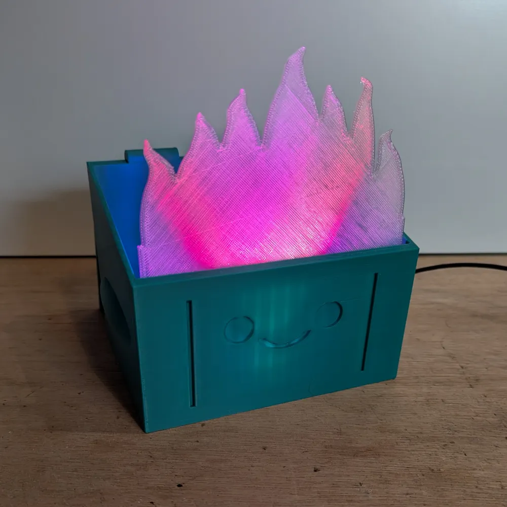 Dumpster Fire - Free 3D Print Model - MakerWorld