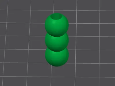 Bead chess bishop