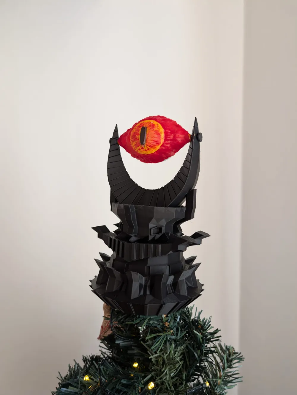 Sorpresa decorativa para ojos, adorno coleccionable hecho a mano, adorno para árbol de Navidad