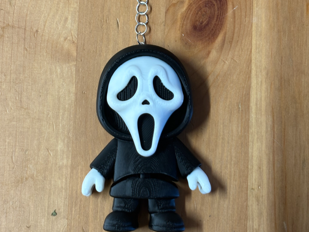 Flexi Scream Keyring 