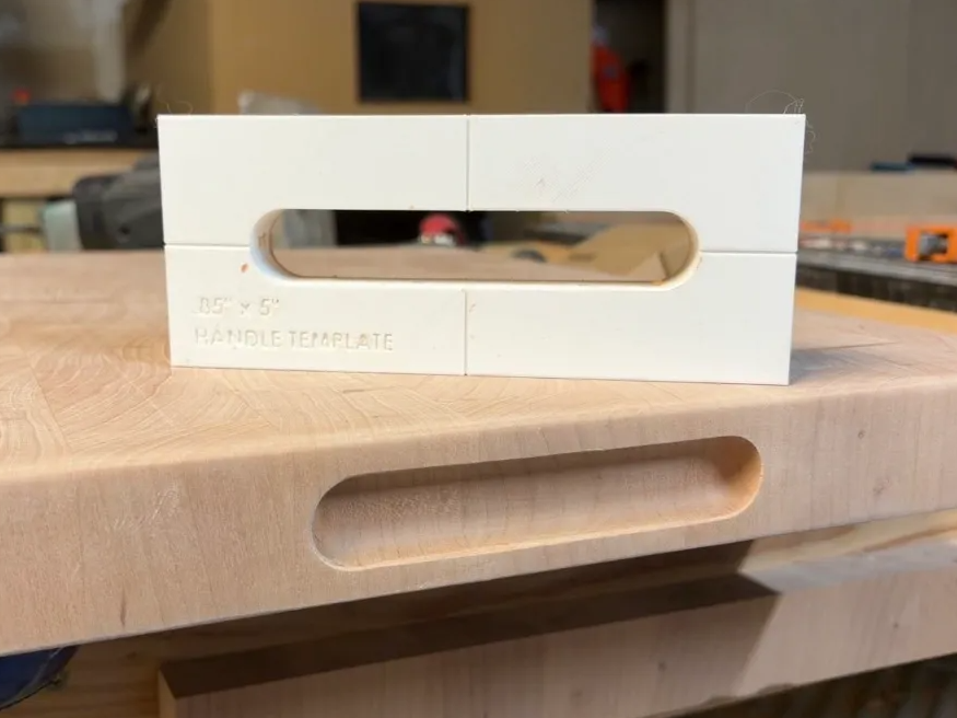 Cutting Board Handle Router Template