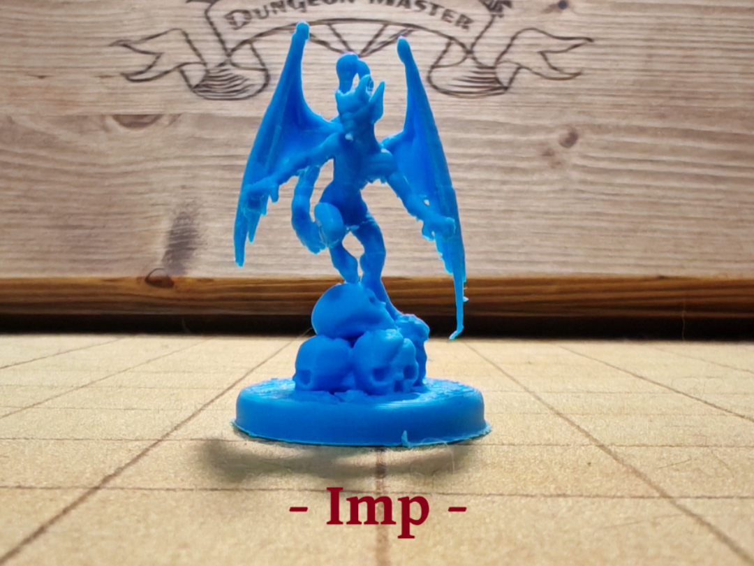 DnD Imp Devil - D&D Monster Manual - Day 58