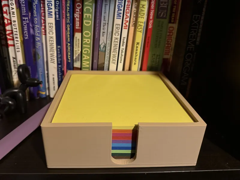 Origami paper holder for 6in (150mm) square paper