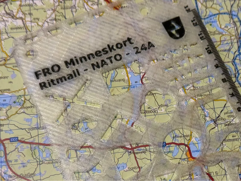 FRO Memory Card - Drawing Stencil - NATO - 24A