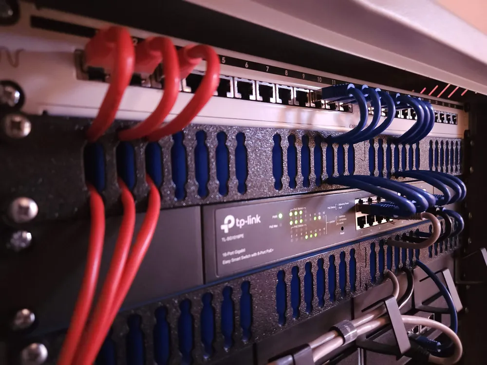 3d Model Rack Cable Management 19