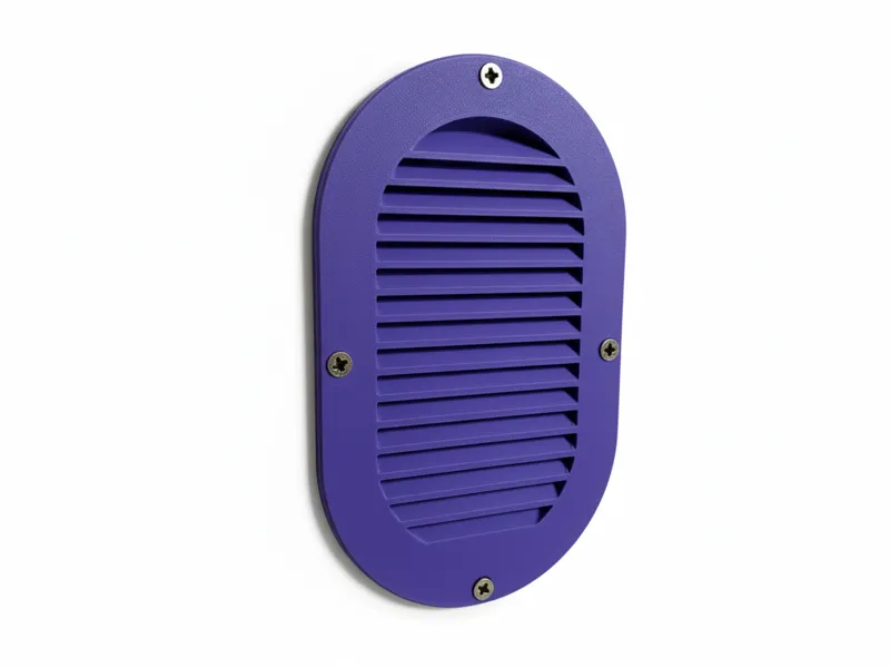 Oval vent grille