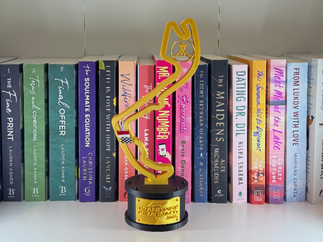 F1 2025 Monaco Grand Prix Trophy