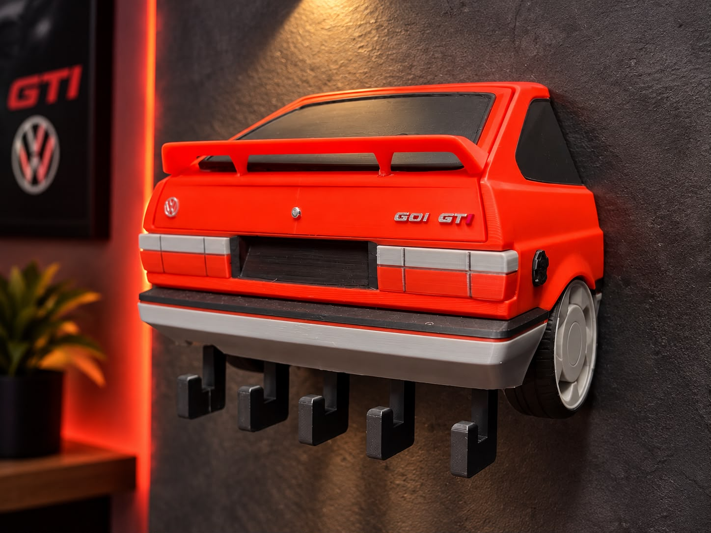 Portas chaves de parede Gol GTi - 1