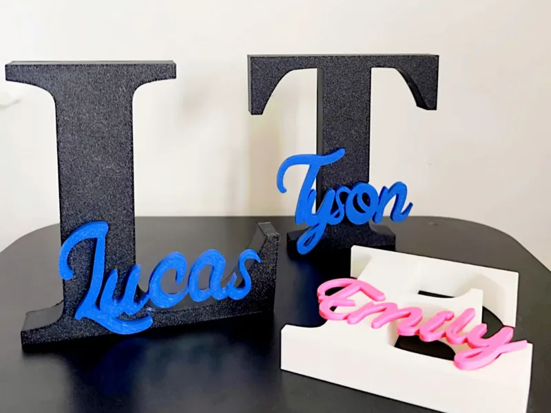 lettera personalizzata con nome Dalila