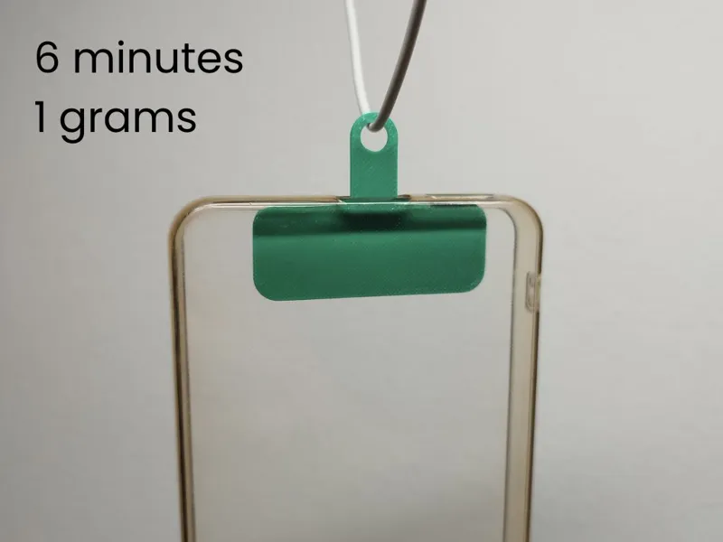 phone lanyard tab